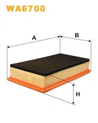 Comprar WA6700 WIX Filtro de aire