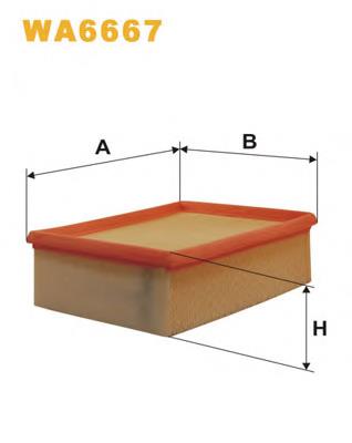 Comprar WA6667 WIX Filtro de aire