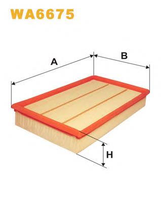 Comprar WA6675 WIX Filtro de aire