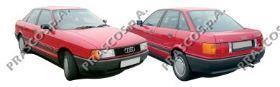 Soporte de radiador izquierdo para Audi 90 (89, 89Q, 8A, B3)