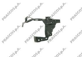 Soporte derecho del radiador (panel de montaje para faros) 6312042 Opel