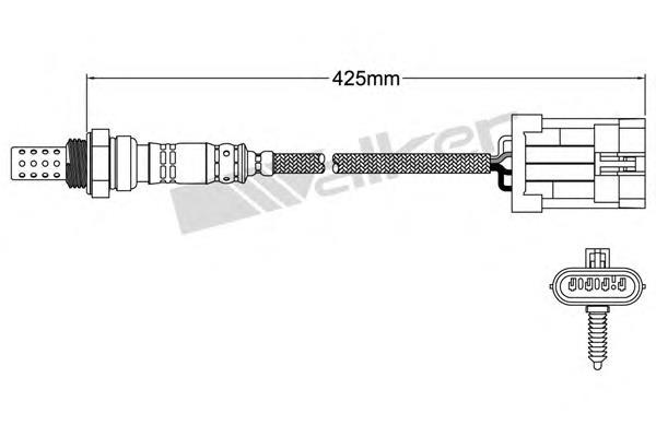 25024490 Walker sonda lambda