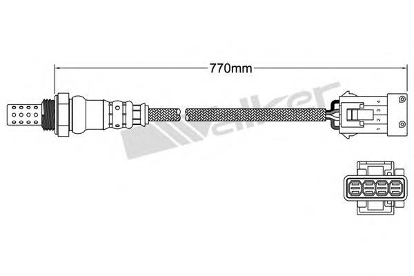 25024409 Walker sonda lambda