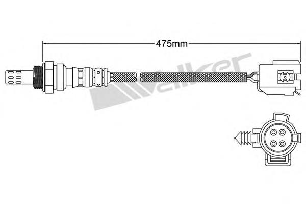 25024943 Walker sonda lambda