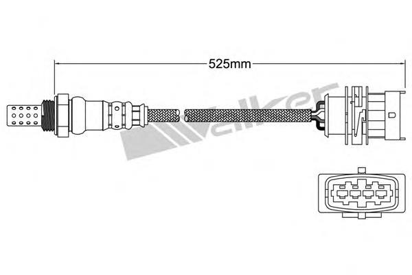 25024847 Walker sonda lambda