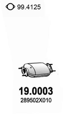 190003 Asso Catalizador de gasolina y diésel