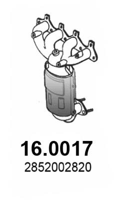 160017 Asso Catalizador de gasolina y diésel