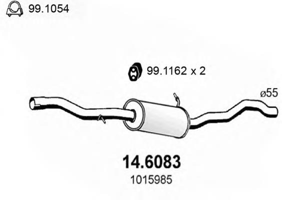 08.220 Edex silenciador del medio