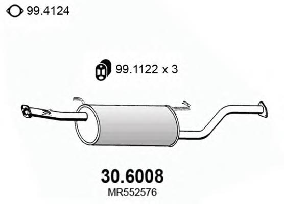 30.6008 Asso filtro combustible