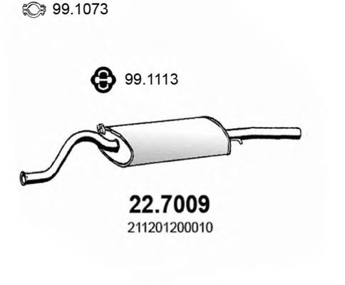 FP 1800 G31 FPS silenciador posterior