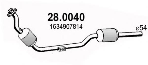 Comprar Catalizador Mercedes ML/GLE  W163