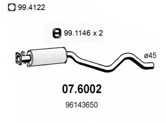 ED 05.03 Edex silenciador del medio