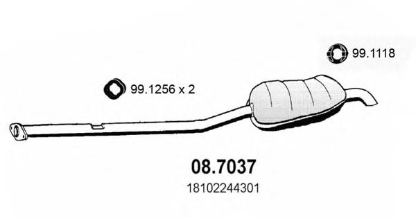 03.49 Polmostrow silenciador posterior