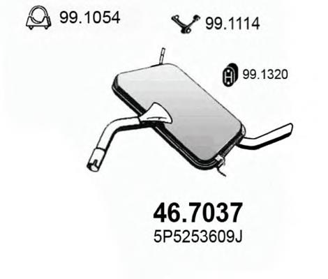 23.91 Polmostrow silenciador posterior