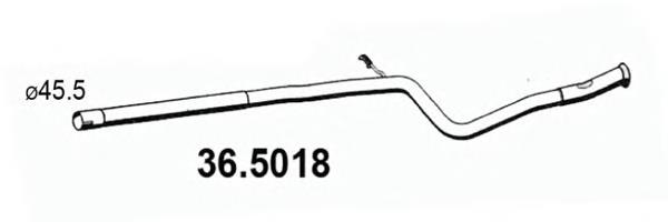 Silencioso trasero Polmostrow 19189