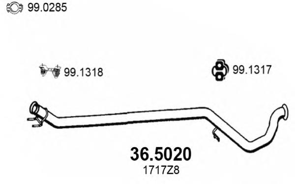 Comprar 952155 Bosal Silenciador central