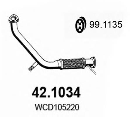 WCD105220 Allmakes silenciador delantero