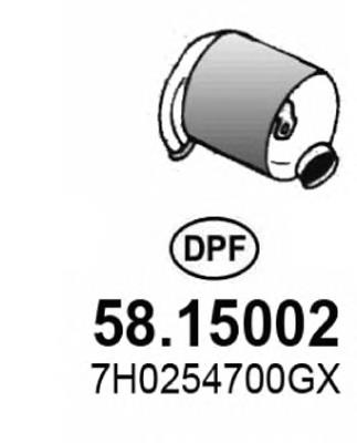 Comprar 095261 Bosal Filtro de partículas (FAP)