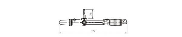 CI4040 General Ricambi cremallera de dirección