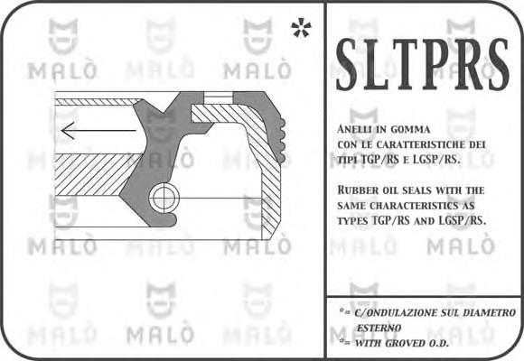 Anillo retén, cigüeñal frontal 40004870 Fiat/Alfa/Lancia
