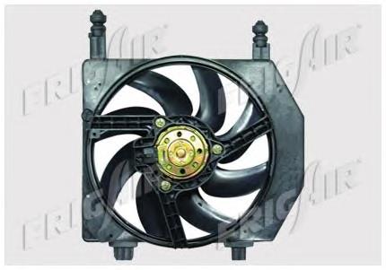 Difusor de radiador, ventilador de refrigeración, condensador del aire acondicionado, completo con motor y rodete 05051018 Frig AIR