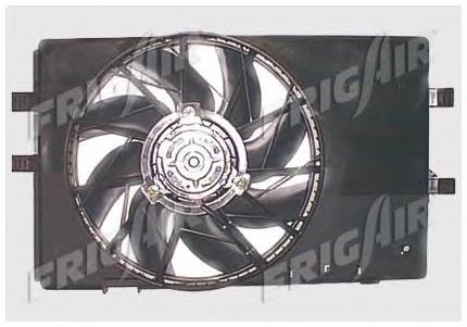 Difusor de radiador, ventilador de refrigeración, condensador del aire acondicionado, completo con motor y rodete 05061280 Frig AIR