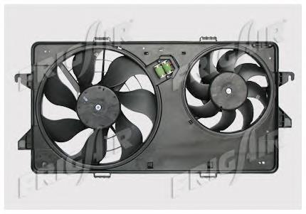 05052026 Frig AIR difusor de radiador, ventilador de refrigeración, condensador del aire acondicionado, completo con motor y rodete