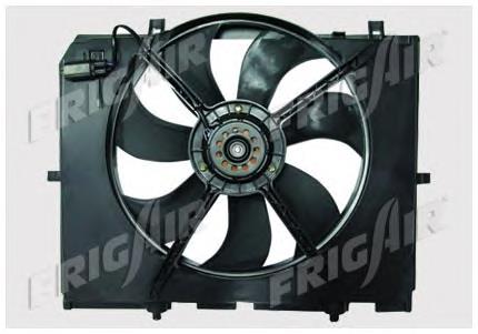 05061004 Frig AIR difusor de radiador, ventilador de refrigeración, condensador del aire acondicionado, completo con motor y rodete