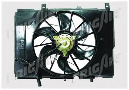 05061002 Frig AIR difusor de radiador, ventilador de refrigeración, condensador del aire acondicionado, completo con motor y rodete
