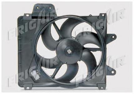 47750 NRF Difusor del radiador del aire acondicionado con ventilador y motor