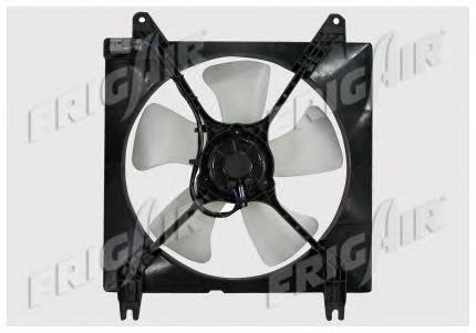 05312003 Frig AIR difusor de radiador, ventilador de refrigeración, condensador del aire acondicionado, completo con motor y rodete