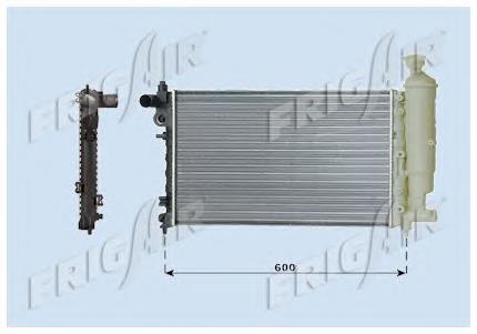 01083047 Frig AIR radiador refrigeración del motor