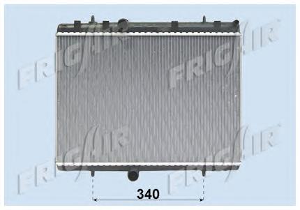 01083075 Frig AIR radiador refrigeración del motor