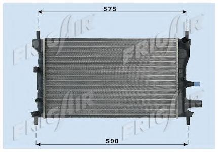 01053060 Frig AIR radiador refrigeración del motor