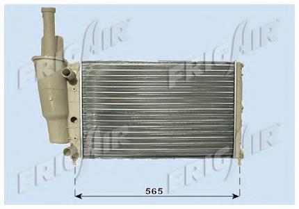 0104.3002 Frig AIR radiador refrigeración del motor