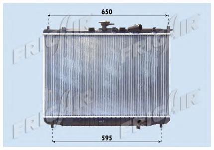 01333025 Frig AIR radiador refrigeración del motor