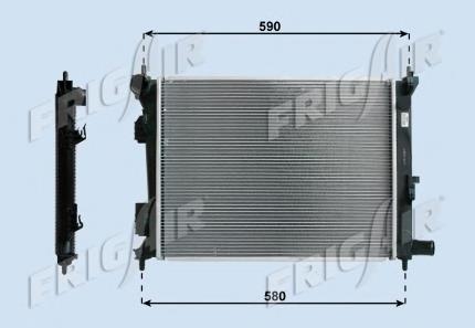 01333036 Frig AIR radiador