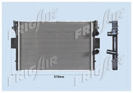 Radiador 350213169000 Magneti Marelli