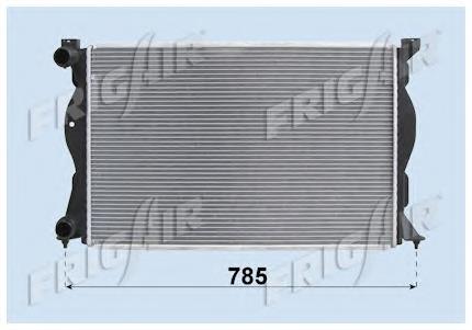 01103139 Frig AIR radiador refrigeración del motor