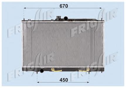 01163030 Frig AIR Refrigeración del motor