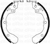 153-217 Cifam zapatas de frenos de tambor traseras