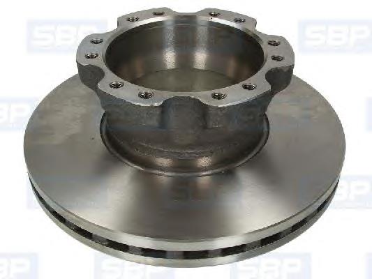Disco de freno trasero 29157 Febi
