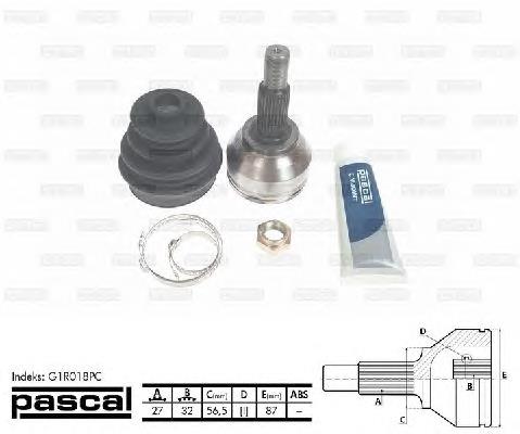 Junta homocinetica G1R018PC Pascal
