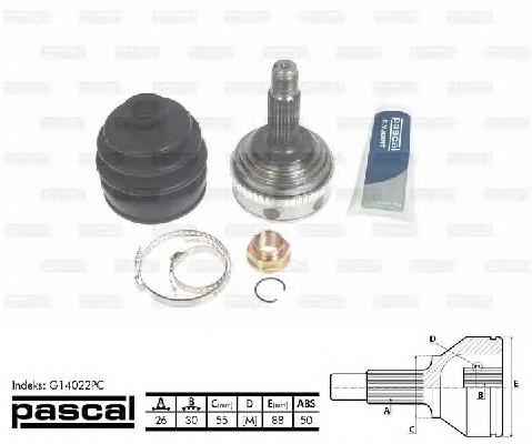 Comprar G14022PC Pascal Junta homocinetica