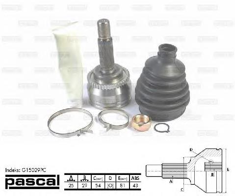 Comprar G15029PC Pascal Junta homocinetica