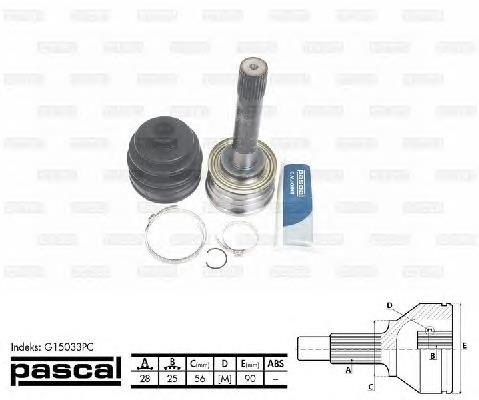 Comprar G15033PC Pascal Junta homocinetica