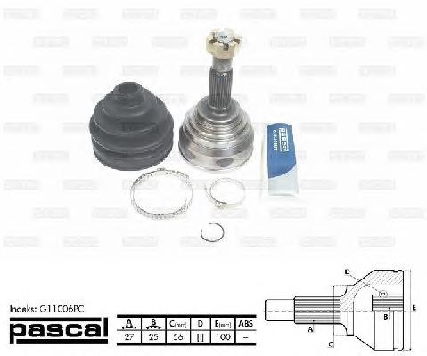 Junta homocinetica G11006PC Pascal