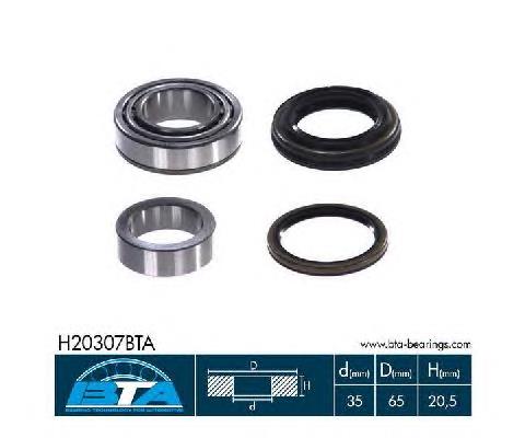 Cojinete de rueda H20307BTA BTA
