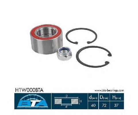 Comprar H1W000BTA BTA Cojinete de rueda delantero