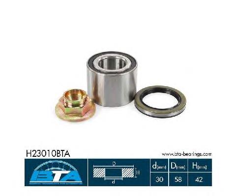 Cojinete de rueda trasero Mazda 626 3 GD